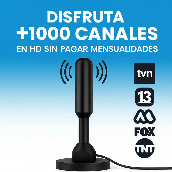 Antena HD - Disfruta de canales HD sin pagar mensualidades