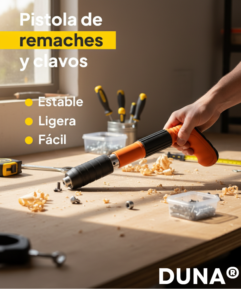 PISTOLA REMACHADORA x DUNA®