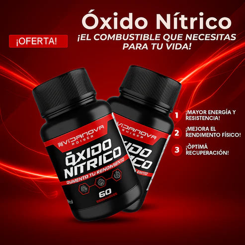 🧬OXIDO NITRICO 1000MG 60 CAPS x DUNA®