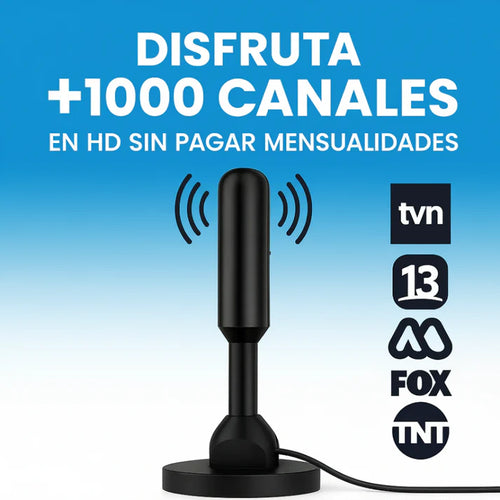 Antena HD - Disfruta de canales HD sin pagar mensualidades