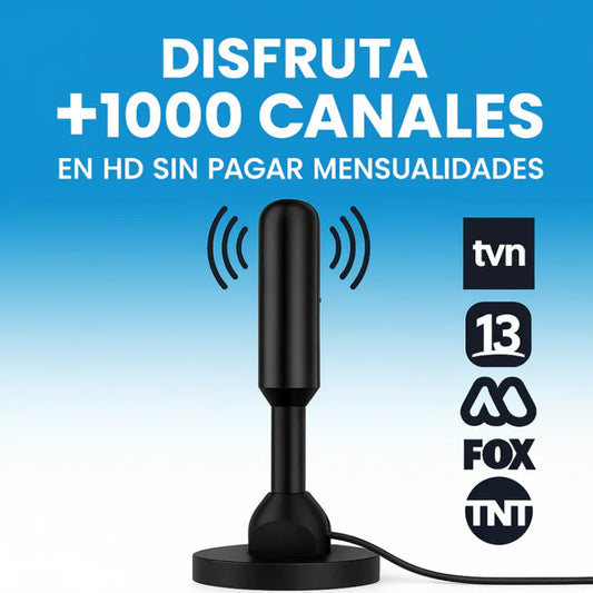 Antena HD - Disfruta de canales HD sin pagar mensualidades